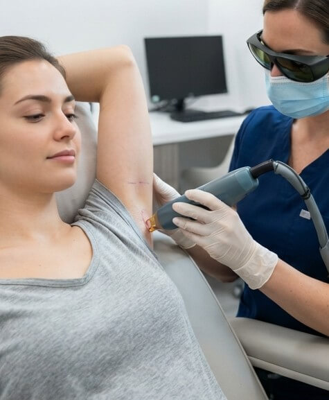 Laser Hair Removal — Underarm & Bikini